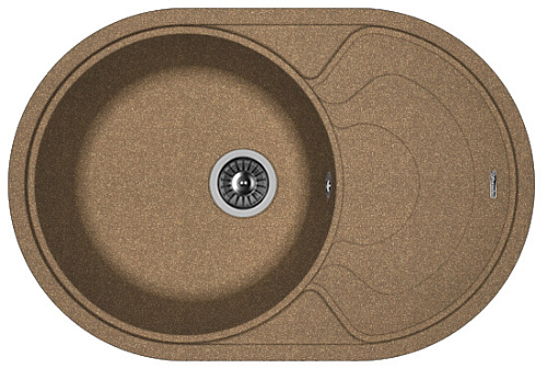 Мойка для кухни Florentina 20.140.D0760.105 Родос 76х51 см, с крылом, коричневая Мойка для кухни Florentina 20.140.D0760.105 Родос 76х51 см, с крылом, коричневая снят с производства