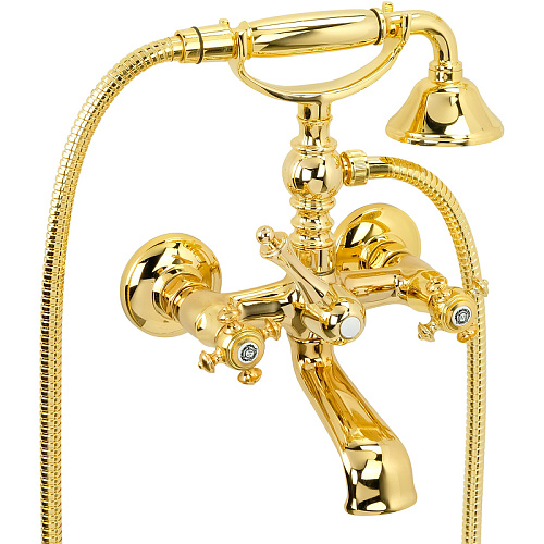 Смеситель Migliore 26893 Prestige для ванны внешний, золото Смеситель Migliore 26893 Prestige для ванны внешний, золото