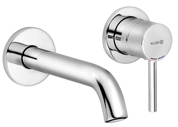 Смеситель Kludi 382440576 Bozz для раковины, внешняя монтажная часть, хром