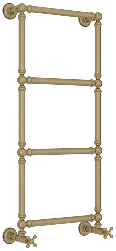 Полотенцесушитель водяной Сунержа 032-0280-9640 Ренессанс 960х400 мм, матовое золото Полотенцесушитель водяной Сунержа 032-0280-9640 Ренессанс 960х400 мм, матовое золото