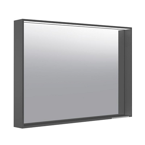 Зеркало Keuco 33098113000 Plan с подсветкой 70х100 см, антрацит купить недорого в интернет-магазине Керамос Зеркало Keuco 33098113000 Plan с подсветкой 70х100 см, антрацит купить недорого в интернет-магазине Керамос