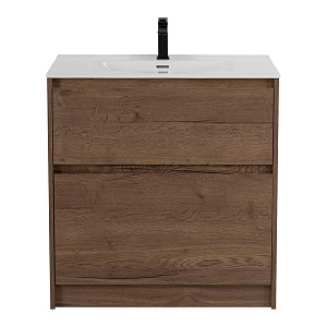 База BelBagno KRAFT-800-2C-PIA-RT под раковину 80х46 см, напольная, Rovere Tabacco (дуб табачный)