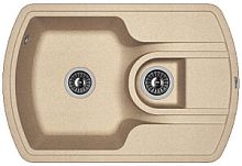 Мойка для кухни Florentina 20.200.D0760.107 Нире 76х51 см, с крылом, песочная
