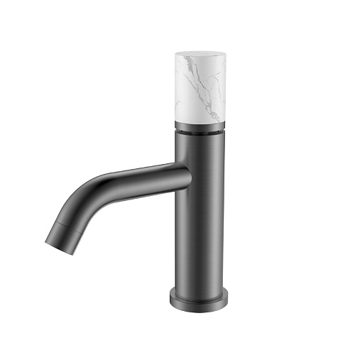 Смеситель для раковины Boheme STICK 121-GM-MR-W Смеситель для раковины Boheme STICK 121-GM-MR-W