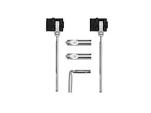 Крепеж GSI FISR2 Losanga для подвесных унитазов и биде, хром