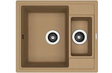Мойка для кухни Florentina 20.210.D0580.306 Липси 58х51 см, капучино