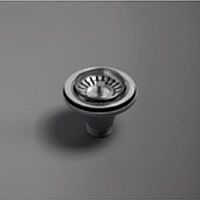 SIMAS PLQ Донный клапан для кухонной мойки Q500, без перелива (1 ½ - 40 мм), нержавеющая сталь ( СО склада продаем с Q500)