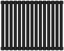 Радиатор Сунержа 31-0302-5015 Эстет-11 отопительный н/ж 500х675 мм/ 15 секций, матовый черный