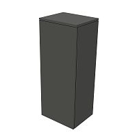 Шкаф-пенал Keuco 31720390002 Edition 400 средний 90х35 см, петли справа, антрацит/антрацит