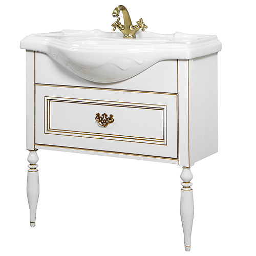 Тумба под раковину Roca America ZRU9302945, Дуб молочный снят с производства