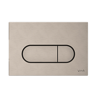 Панель смыва Vitra 740-2295 Root Round для унитаза, никель Панель смыва Vitra 740-2295 Root Round для унитаза, никель