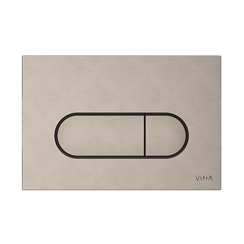 Панель смыва Vitra 740-2295 Root Round для унитаза, никель