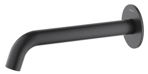 Излив Aquatek AQ1341MB Европа для ванны, черный матовый Излив Aquatek AQ1341MB Европа для ванны, черный матовый