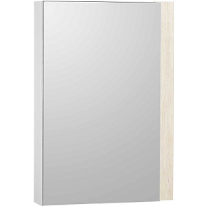 Зеркальный шкаф Акватон 1A257702AHB20 Кантри 55х80 см, белый/дуб верона