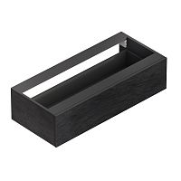 Тумба Cezares CADRO-100-1C-SO-NR-BLUM Cadro под металлический каркас, черный