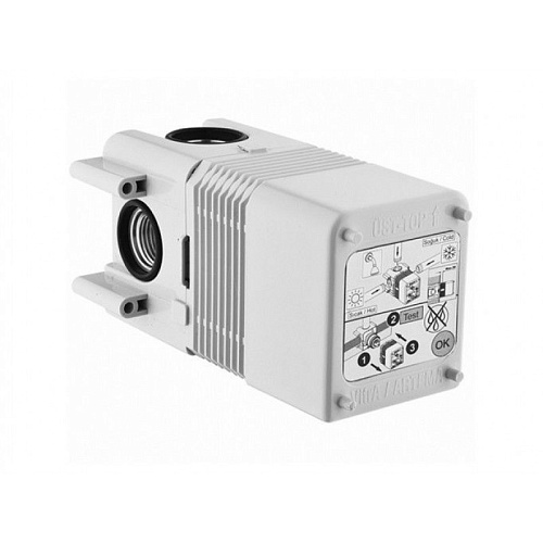 Универсальный бокс Vitra A42213 Minibox для настенного встраиваемого смесителя для душа, белый