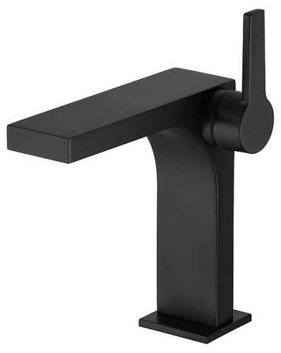 Смеситель Keuco 51102370100 Edition 11 для умывальника однорычажный, излив 15 см, черный матовый купить недорого в интернет-магазине Керамос