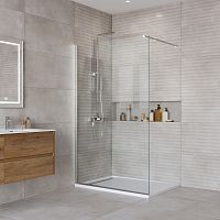 Душевая перегородка BelBagno Kraft KRAFT-L-1-110-C-Cr Душевая перегородка BelBagno Kraft KRAFT-L-1-110-C-Cr