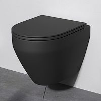 Комплект: Унитаз, сиденье, инсталляция, кнопка AM.PM SPIRIT V2.0 IS49038.701700MB