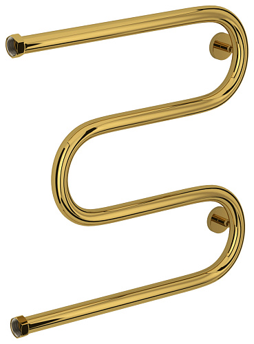 Полотенцесушитель водяной Сунержа 03-4007-5050 М-образный+ 500х500 мм, Н. Г. 1", золото