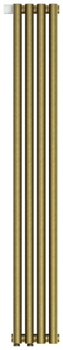 Радиатор Сунержа 05-0310-1204 Эстет-1 отопительный н/ж EU50 левый 1200х180 мм/ 4 секции, состаренная бронза