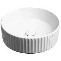 Умывальник Ceramica Nova CN6057 Element, чаша накладная 36х36 см, белый