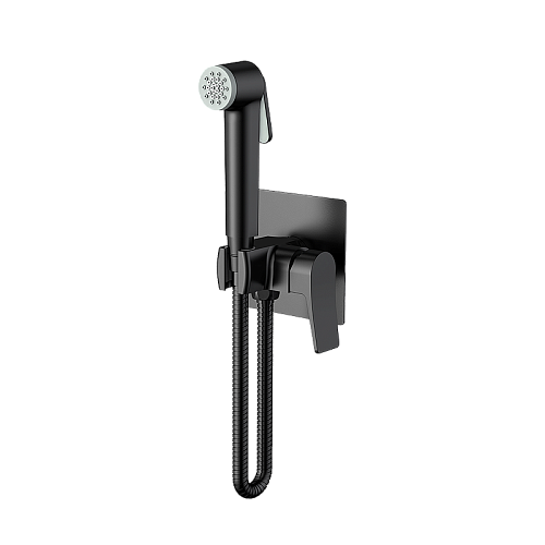 Смеситель с гигиеническим душем Osgard BRETTA BLACK 51053