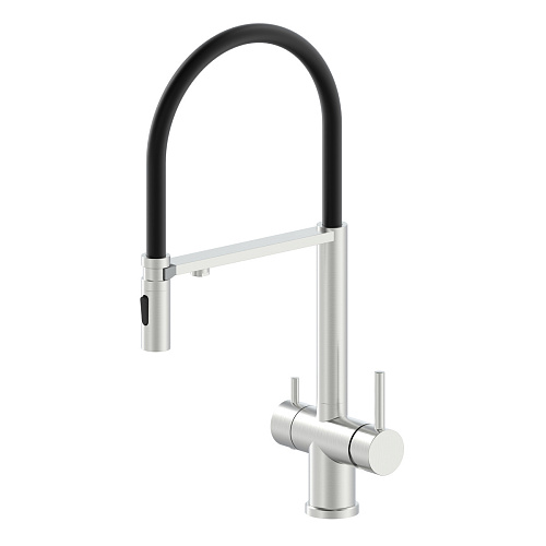 Смеситель для кухни OLIVEEKA K OL-458009-BN Смеситель для кухни OLIVEEKA K OL-458009-BN