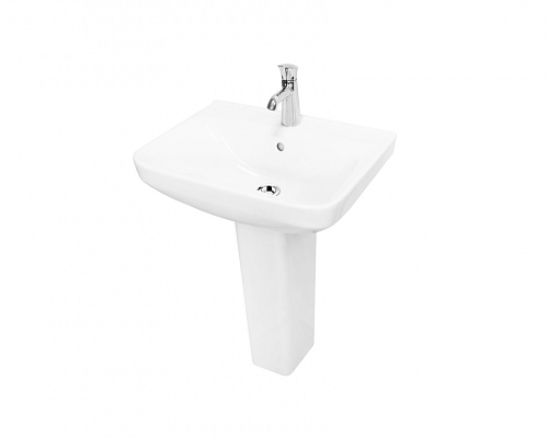 Раковина Sanita Luxe SL404301 Next подвесная 60х45 см, белая Раковина Sanita Luxe SL404301 Next подвесная 60х45 см, белая