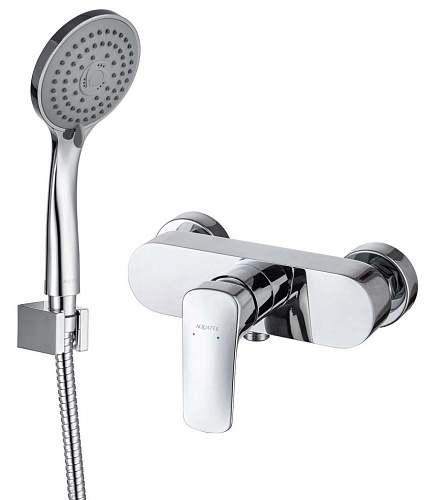 Комплект Aquatek AQ1034CR Вега для ванной Set 2 в 1 (AQ1060CR + AQ2010CR), хром Комплект Aquatek AQ1034CR Вега для ванной Set 2 в 1 (AQ1060CR + AQ2010CR), хром