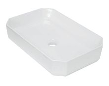 Умывальник Sanita Luxe WB.CT/Line/55-N/WHT.G/S1 Line 55 накладной 56х35 см, белый S1 Умывальник Sanita Luxe WB.CT/Line/55-N/WHT.G/S1 Line 55 накладной 56х35 см, белый S1