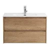 База BelBagno KRAFT 39-800/390-2C-SO-RNN под раковину 80х39 см, подвесная, Rovere Nebrasca Nature (натуральный дуб Небраска)