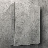 Шкаф Comforty 00-00000837 Осло подвесной 60х80 см, светлый бетон