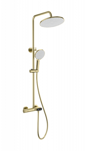 Душевая система с термостатом Wonzon & Woghand WW-B2091-A-BG Душевая система с термостатом Wonzon & Woghand WW-B2091-A-BG