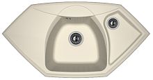 Мойка для кухни Florentina 20.150.D0980.201 Сардиния 98х51 см, с крылом, жасмин