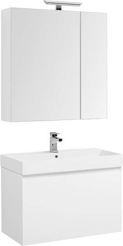 Комплект мебели Aquanet 00203644 Йорк для ванной комнаты, белый купить недорого в интернет-магазине Керамос