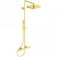 Душевая система Ideal Standard A7589A2 Ceratherm T125  с термостатическим смесителем для душа, PVD Brushed Gold (шлифованное золото) Душевая система Ideal Standard A7589A2 Ceratherm T125  с термостатическим смесителем для душа, PVD Brushed Gold (шлифованное золото)