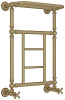 Полотенцесушитель водяной Сунержа 032-0282-6640 Ренессанс 660х400 мм, матовое золото