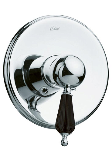 Смеситель Boheme 245 Tradizionale Nero для душа, встроенный, хром/черный