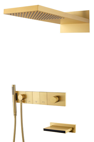 Душевая система Boheme ZODIAC 132-2-BR