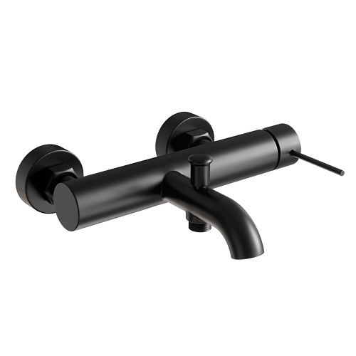 Смеситель для ванны/душа WasserKRAFT Niers 3000 3001BL Смеситель для ванны/душа WasserKRAFT Niers 3000 3001BL