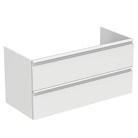 Тумба Ideal Standard T0052OV Tesi для раковины 100х44 см, подвесная, Gloss White (белый глянцевый/ручка - белый матовый) Тумба Ideal Standard T0052OV Tesi для раковины 100х44 см, подвесная, Gloss White (белый глянцевый/ручка - белый матовый)