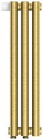 Радиатор Сунержа 051-0310-5003 Эстет-1 отопительный н/ж EU50 левый 500х135 мм/ 3 секции, состаренная латунь