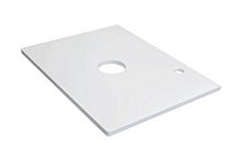 Столешница Velvex StKLA.100.R1.MD-216 Klaufs 45х100 см, белая