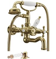 Смеситель для ванны/душа Boheme MEDICI PRESENTE 313-MR-W