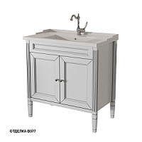 Тумба Caprigo 33312-В077 Albion Promo под раковину 80х45 см, Bianco Grigio