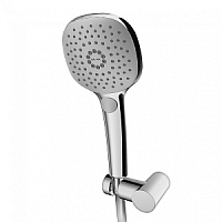 Душевой набор AM.PM F0113000 Sensation: ручной душ, 3 функции, 120*120 мм, держатель, шланг 1750 мм