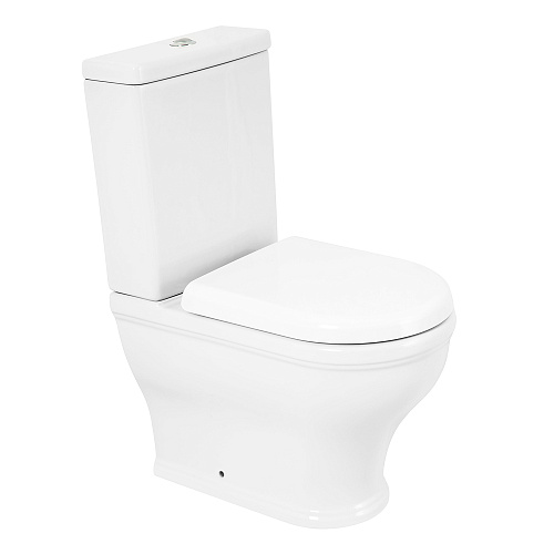 Комплект Унитаз+Сиденье Cezares GIUBILEO CZR-165-CPR/CZR-6045-SC Комплект Унитаз+Сиденье Cezares GIUBILEO CZR-165-CPR/CZR-6045-SC