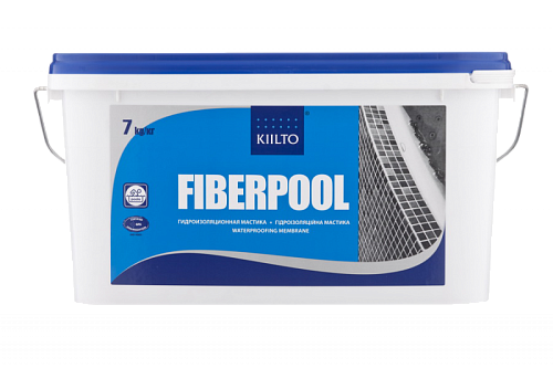 Гидроизоляция Kiilto Fiberpool FIBERPOOL_7кг снят с производства