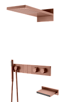 Душевая система Boheme ZODIAC 133-2-BRB